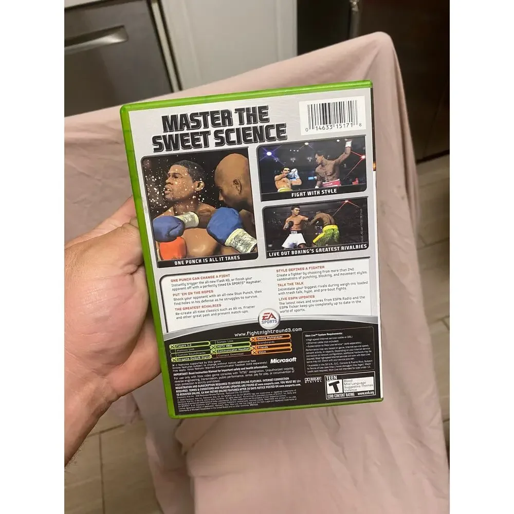 Fight Night Round 3 (Original Xbox) CIB